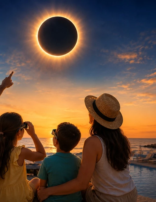 Una cita única bajo el cielo: eclipse solar 2026
